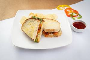 Red Chilli Chicken French Sandwich