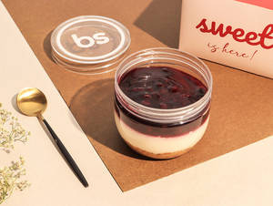 Blueberry Cheese Cake Jar