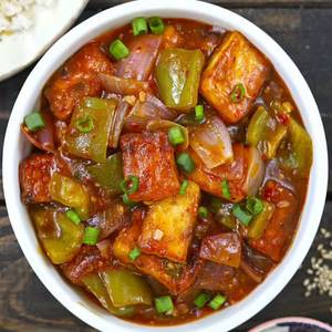 Paneer chilli gravy