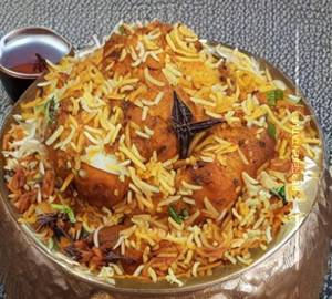 Haidrabadi chiken dum biryani