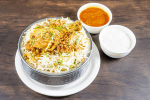 Hydrabadi chicken dum biryani
