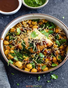 Samosa Matar Chaat