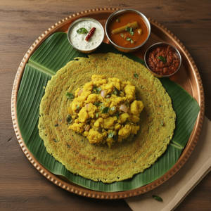 Pesarattu Masala Dosai (2pc)