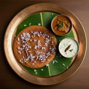 Onion Ragi Dosai (2pc)