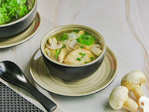 Prawn Mushroom Soup