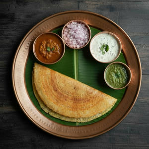 Onion Moong Dal Dosai (2pc)