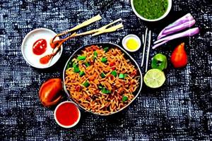 Schezwan Mixed Fried Rice