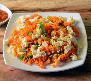 Schezwan Egg Fried Rice