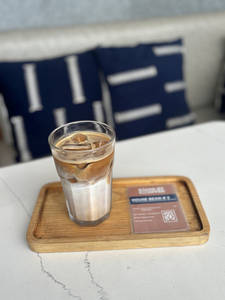 French Vanilla Iced Latte