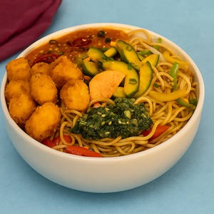 Guangzhou Paneer Noodle Burrito