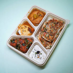 Thali Uttapam Combo
