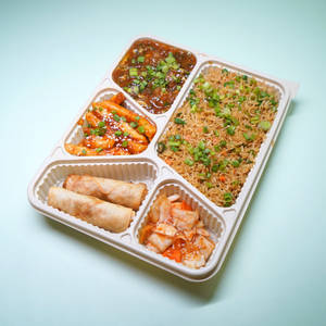 Thali Veg Manchurian