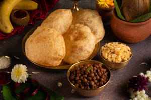 Poori Channa Halwa