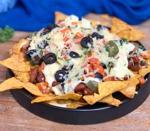 Veg Loaded Nachos 