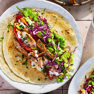 Extra Stuffed Spicy Shawarma Roll