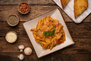 Baked Penne In Pink Sauce