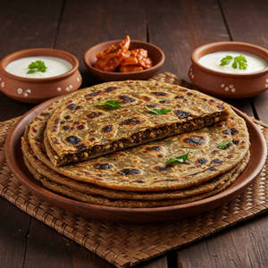 2 sattu paratha with achar