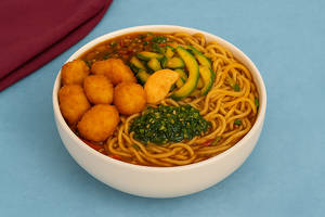 Cantonese Chicken Noodle Burrito