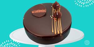 500gms Eggless Choc Truffle Cake