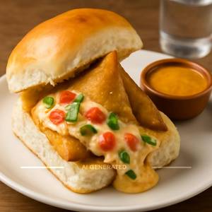 Indi-italia Samosa Pav