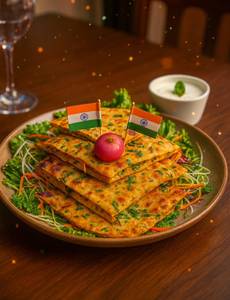Green Chilli Paratha