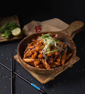 Honey Chilli Potatoes