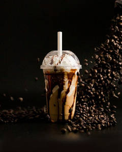 Cold Coffee With Ice Cream