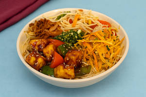 Tofu Chilli Bulgogi Noodle Burrito