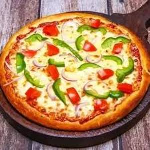 Cheese Tomato And Cheese Capsicum Pizza