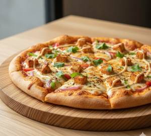 Paneer Makhani Pizza (Thin Crust)