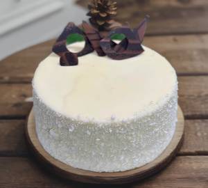 White Fantasy Cake Egg 500Gm