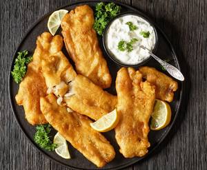 Fish N Chips Garlic Mayo 