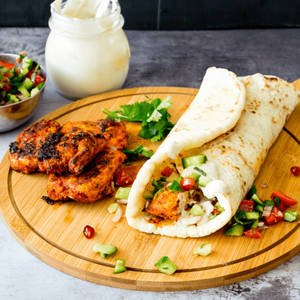 Spicy Shawarma Roll