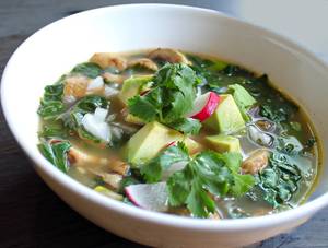 Cilantro Mushroom Soup Veg 