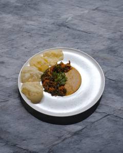 MANGO PICKLED LENTIL RICE CHICKEN