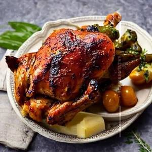 Butter roasted chicken