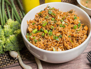 Egg Asian Style Fried Rice [Singaporean]