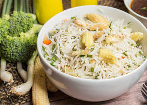 Babycorn Cantonese Fried Rice [Chinese]