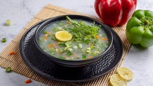 Veg Lemon Coriander Soup