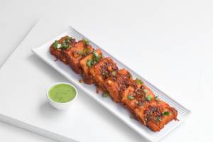 Schezwan Tawa Dhokla