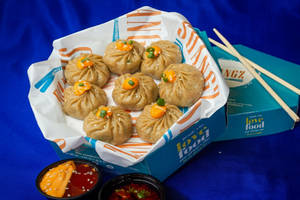 Veg Whole Wheat Dimsums  [8 pc]