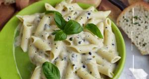 White sauce panneer pasta