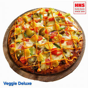 Veggie Deluxe Pizza.