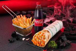 Veg Shawarma with Side & Beverage Meal