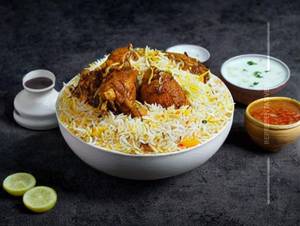 Chicken biryani single