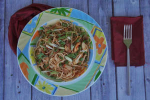 Mushroom Three Flavoured Noodles [Singaporean]