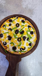 Corn Velvet Pizza [7 Inches]