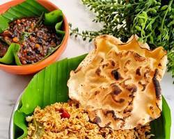 Vaththal kulambu rice