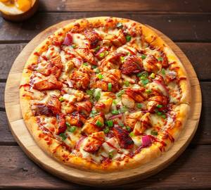 Chicken barbeque pizza (fresh)