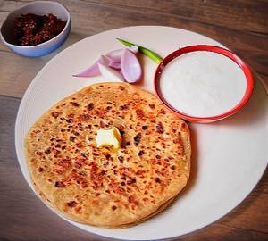 1 Mix Veg Paratha